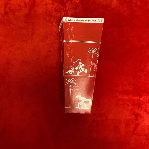 Tokyo Disneyland Limited Edition Souvenir Popcorn Cardboard Box Red White Japan - Picture 6 of 13